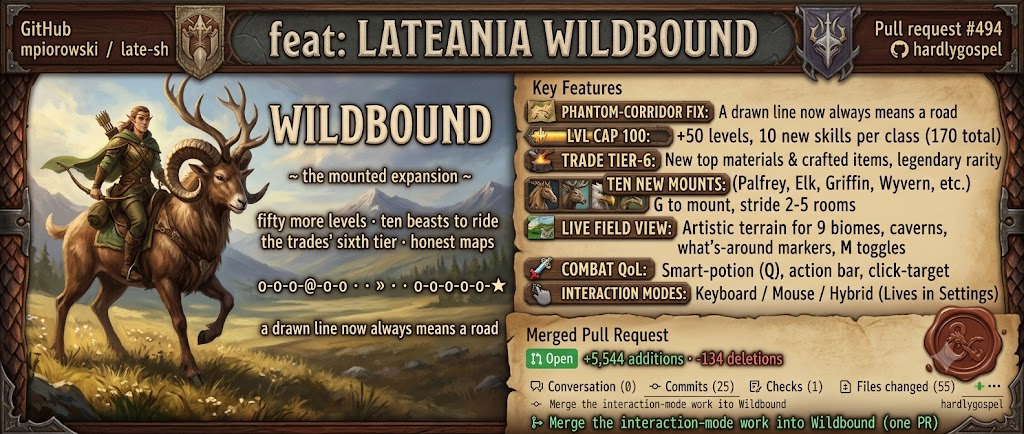 Lateania: Wildbound, the mounted expansion